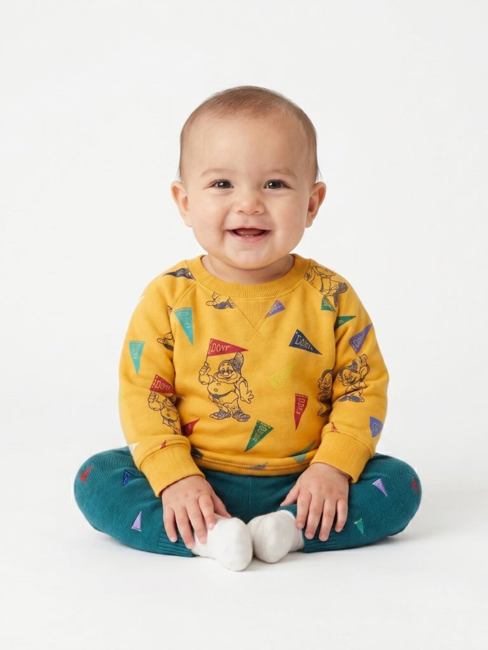 *GAP Disney Baby Snow White & The Seven Dwarfs Crew Neck